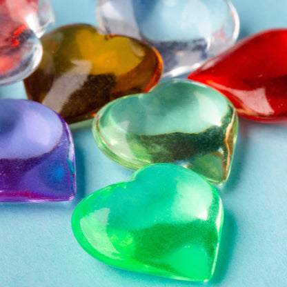 Acrylic Gems - 10.6 OZ (300 g) Jewels - Assorted Color Plastic Gemstones - Table Scatters Crystals - Aquarium Jewels Decor