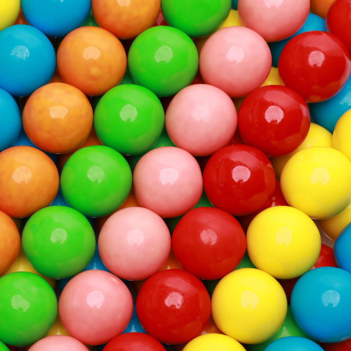 Gumballs for Kids - 1 Inch Large Double Bubble Gumballs - 15 OZ - 2 Packs Baseball Chewing Gum Assorted Fruit Flavored Bubble Gum for Gumball Machine - Sweet Gum Balls in Bulk