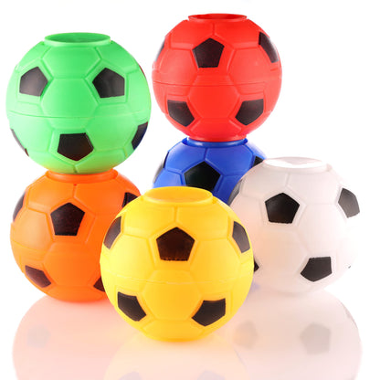 2 Inch Stress Balls - 12 Pcs Soccer Party Favors for Kids - Mini Fidget Spinners - Classroom Prizes - Fidget Spinners for Kids