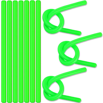 Monkey Noodles - 10 Stretchy Sensory Toys for Kids and Toddlers - Autism Sensory Products - Stretchy String - Party Favors for Kids - Treasure Box Toy for Classroom - Easter Fillers - Green