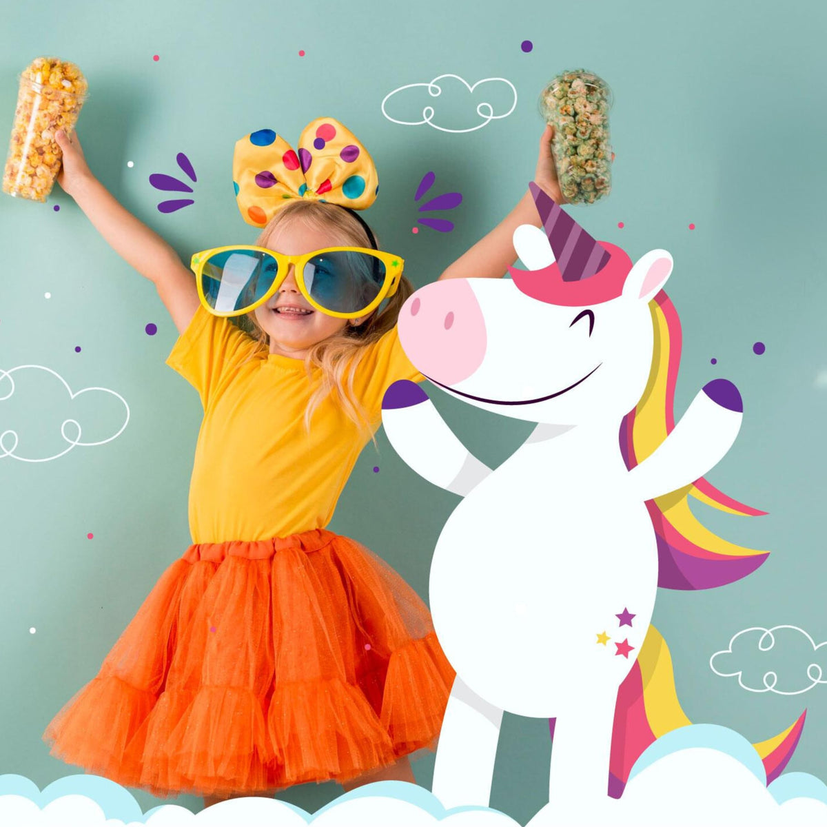Unicorn Mini Toys in Gift Box - Party Favors - 30 pcs - Glitter Poop Emoji Party Supplies - Shimmering Rainbow Emoji Mini Toys - Vending Machine