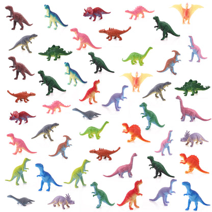 Dinosaur Toys for Kids - 2” Fun and Colorful Fidget Toys, Dinosaurs Party Favors & Birthday Decorations - Classroom Prizes - Easter Toys