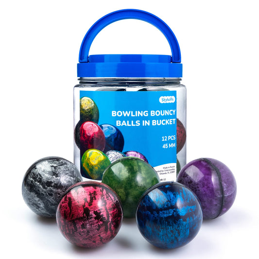 Bounce Balls - 25 mm Little Balls for Kids - Bouncy Balls Party Favors - Gumball Machine Bouncy Balls Bulk Refill