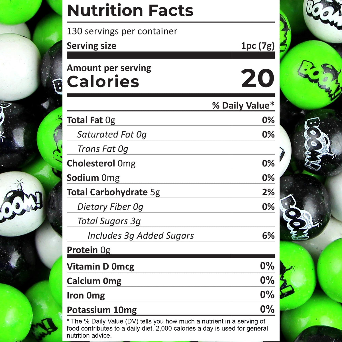 Gumballs for Gumball Machine - BOOM! Bubble Gum Balls - 1 Inch Large Gumballs - Kids Gum - Gumball Machine Refills - Bulk Gum 2 Lb