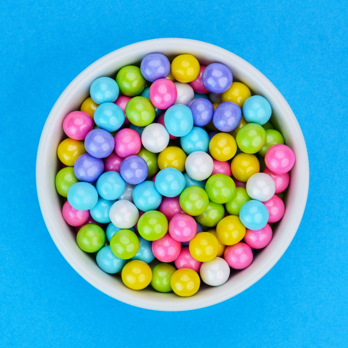 Variation of Shimmer Sixlets in 2 Lb bags