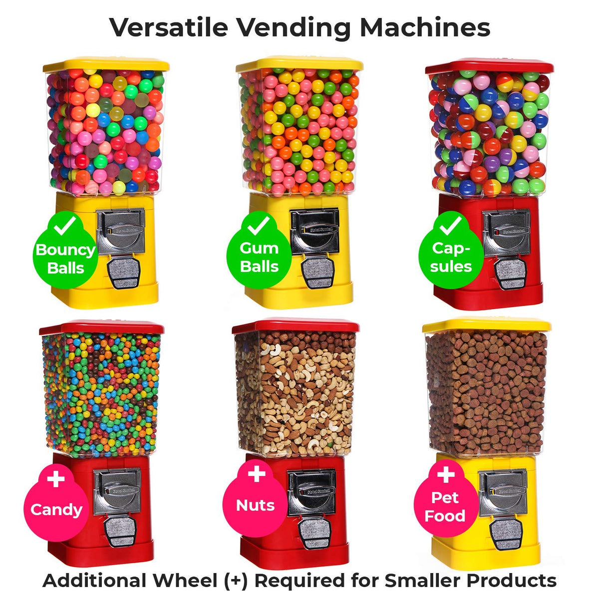 Blue Home Vending Machine - Bubble Gum Machine for Kids - Gumball Machine Bank - Coin Gumball Machine - Gift Kid Gum Ball Machine Without Stand