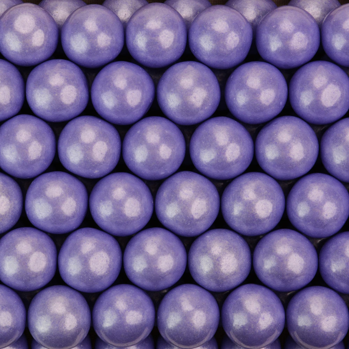Gumballs for Gumball Machine - Shimmer Lavender Gumballs - Raspberry Flavored Bubble Gum 1 Inch Large Gumballs - Kids Gum - Bulk Gum Balls 2 Lb