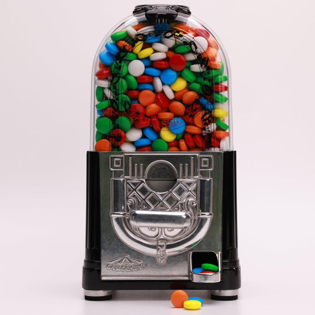 Fruit Candy 7.5 OZ (213g) - 2 Packs - About 380 Pcs - Assorted Fruit Hard Candies Bulk for Party Favors Goody Bags Cake Decorations Pinata Candy Mix Gumball Machine Refills Round Shaped Candy