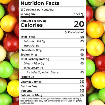 Gumballs for Gumball Machine - 1 Inch Large Gumballs - Apple Flavored Bubble Gum Balls - Gumball Machine Refills - Bubble Gum Bulk 2 Lb