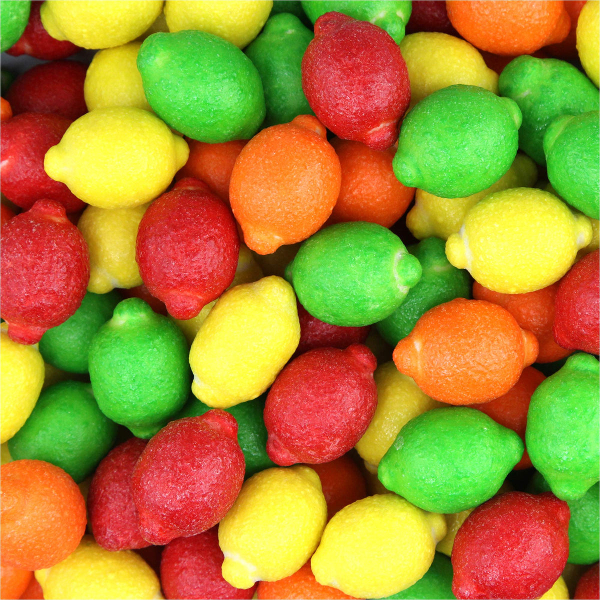 Seedling Gum Balls - Juicy Fruity Lemons Large Gumballs - 1 Inch Gumball Machine Refills - Fruit Shaped Bubble Gum Bulk 2 Lb