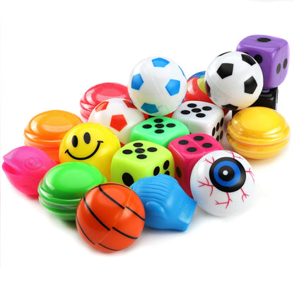 1.38 Inch Mini Toys - Prizes for Kids - Party Favors for Kids - Birthday Favors Tiny Kid Gifts - Pinata Stuffers Goody Bag Stuffers Easter Egg Fillers