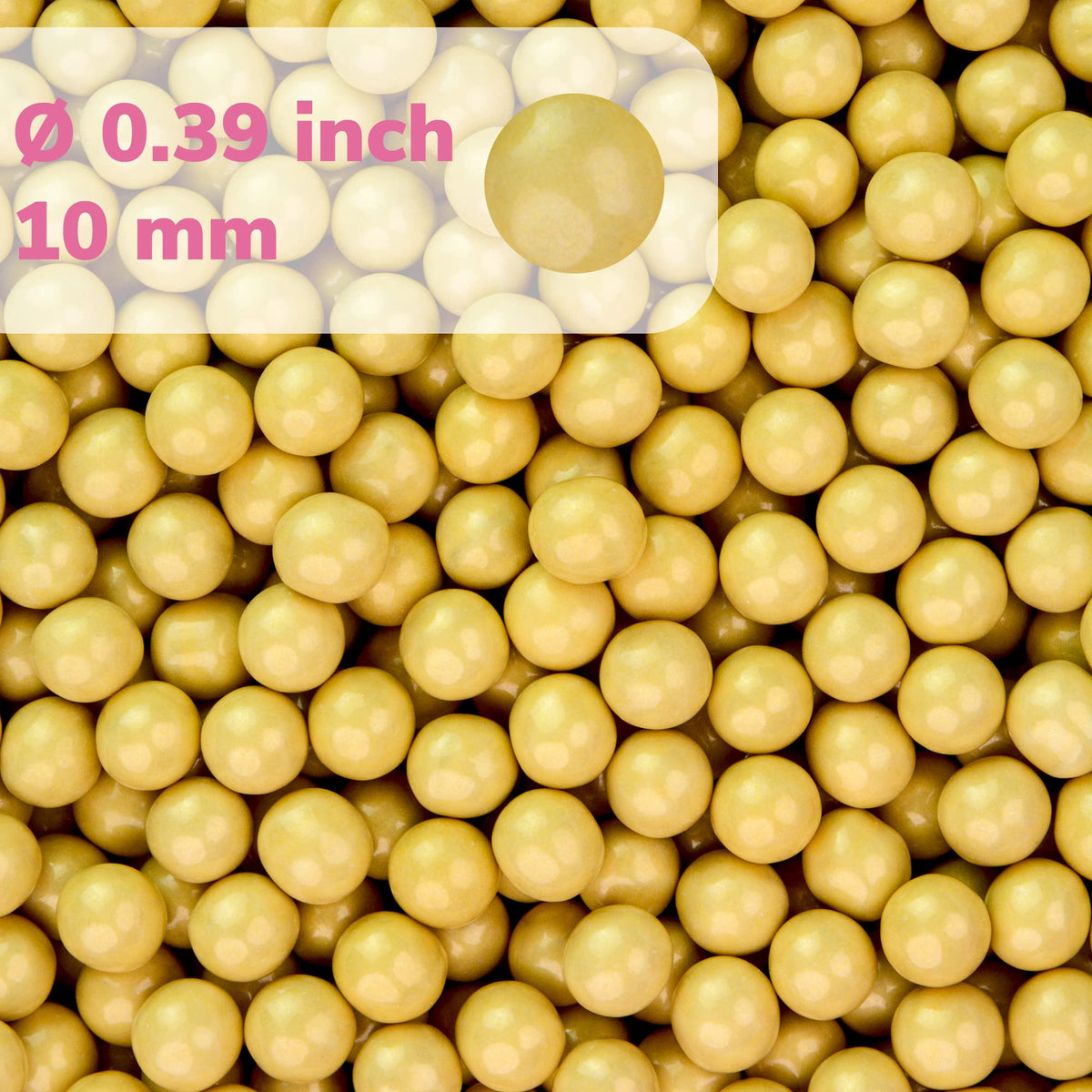 Variation of Shimmer Sixlets in 2 Lb bags