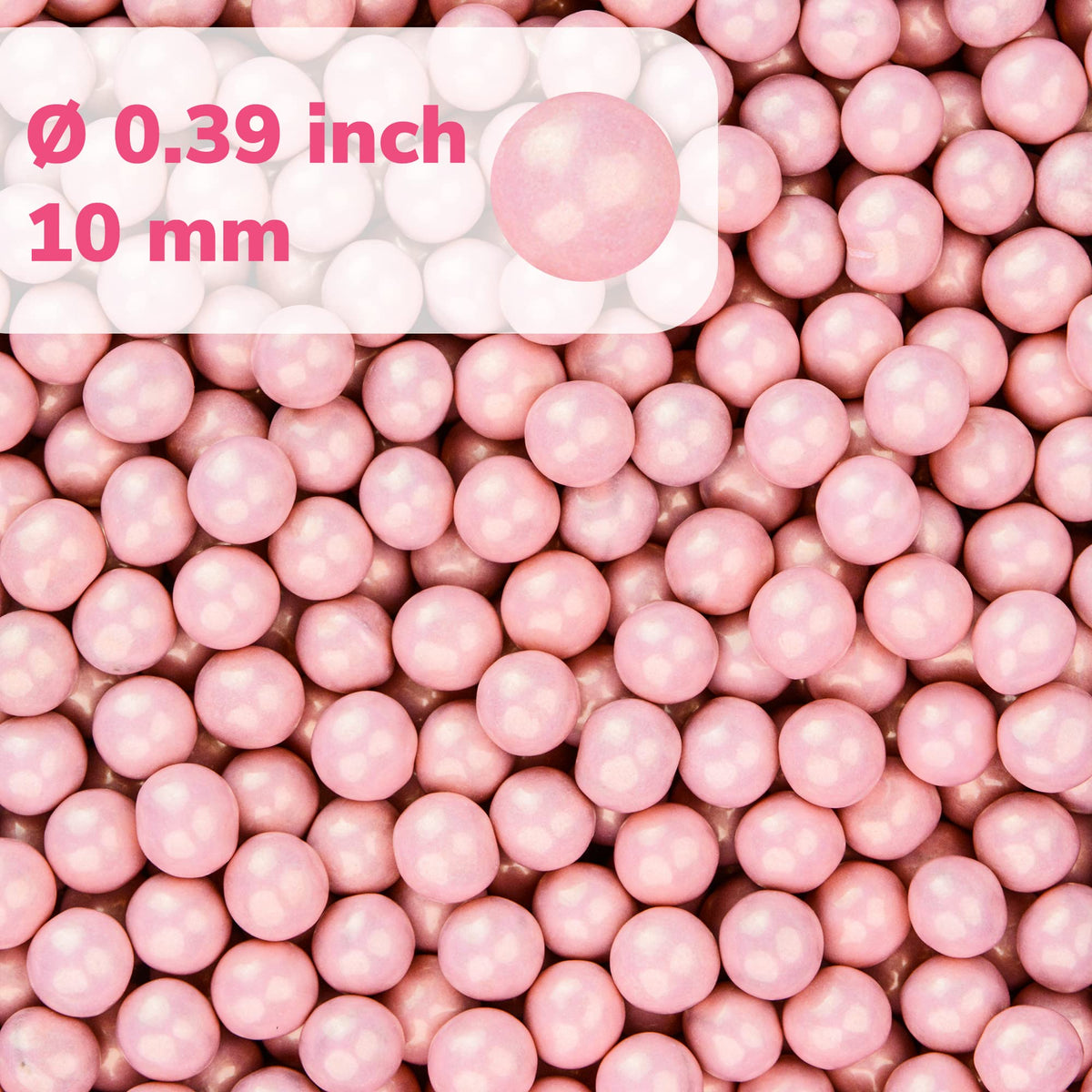 Variation of Shimmer Sixlets in 2 Lb bags