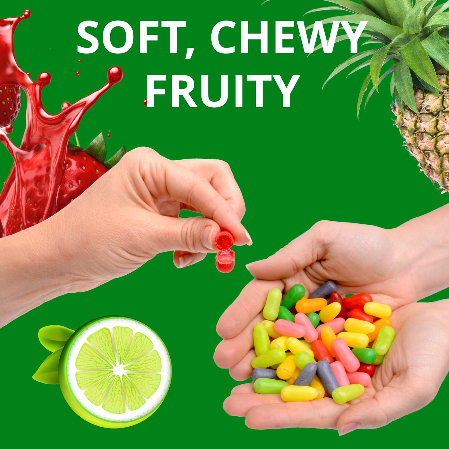 Mike and Ike Candy - Chewy Candy - Gummy Candy