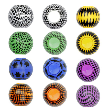 Fidget Spinners - Stress Relief Fidget Toys for Adults and Kids - Fidget Spinner Balls in Bulk 6 pcs