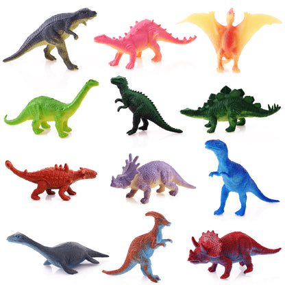 Dinosaur Toys for Kids - 2” Fun and Colorful Fidget Toys, Dinosaurs Party Favors & Birthday Decorations - Classroom Prizes - Easter Toys