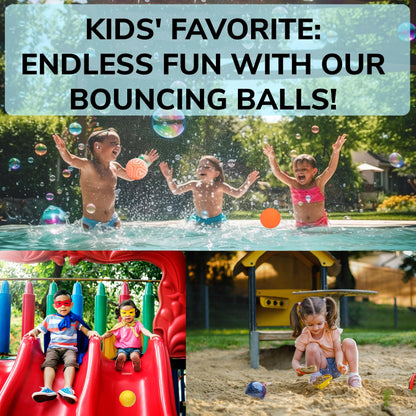 Bouncy Balls - 20 pcs Mega Mix Bouncing Balls Assorted Pack - 4 Sizes: 60mm, 45mm, 32mm and 25mm - Bouncy Balls for Kids - Bouncy Ball Toys for Capsule Vending Machine - Party Favors