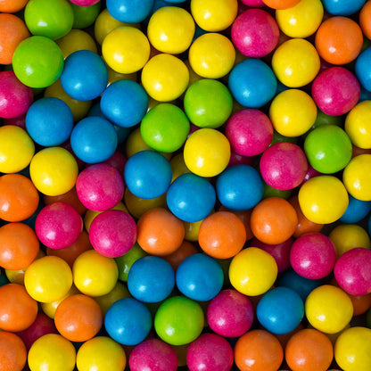 1 Inch Large Gumballs with Sour Inside - 2 Lb Bulk Gumball Machine Refills - Sour Gum for Kids - 135 Pcs Large Gumballs Refill