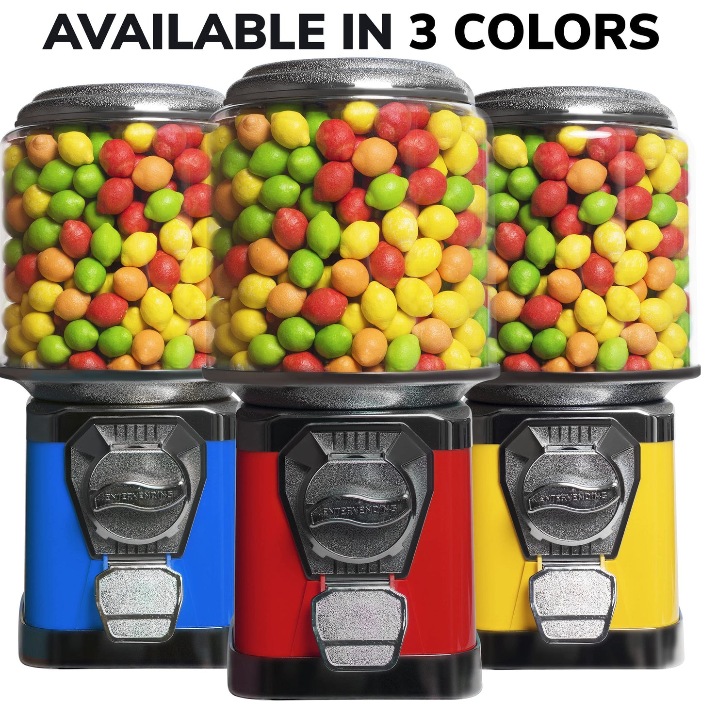 Gumball Machine for Kids - Vending Machine with Cylinder Globe - Bubble Gum Machine for Kids - Home Vending Machine