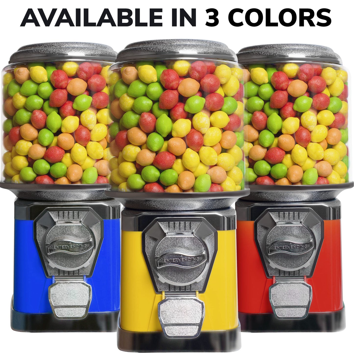 Gumball Machine for Kids - Vending Machine with Cylinder Globe - Bubble Gum Machine for Kids - Home Vending Machine