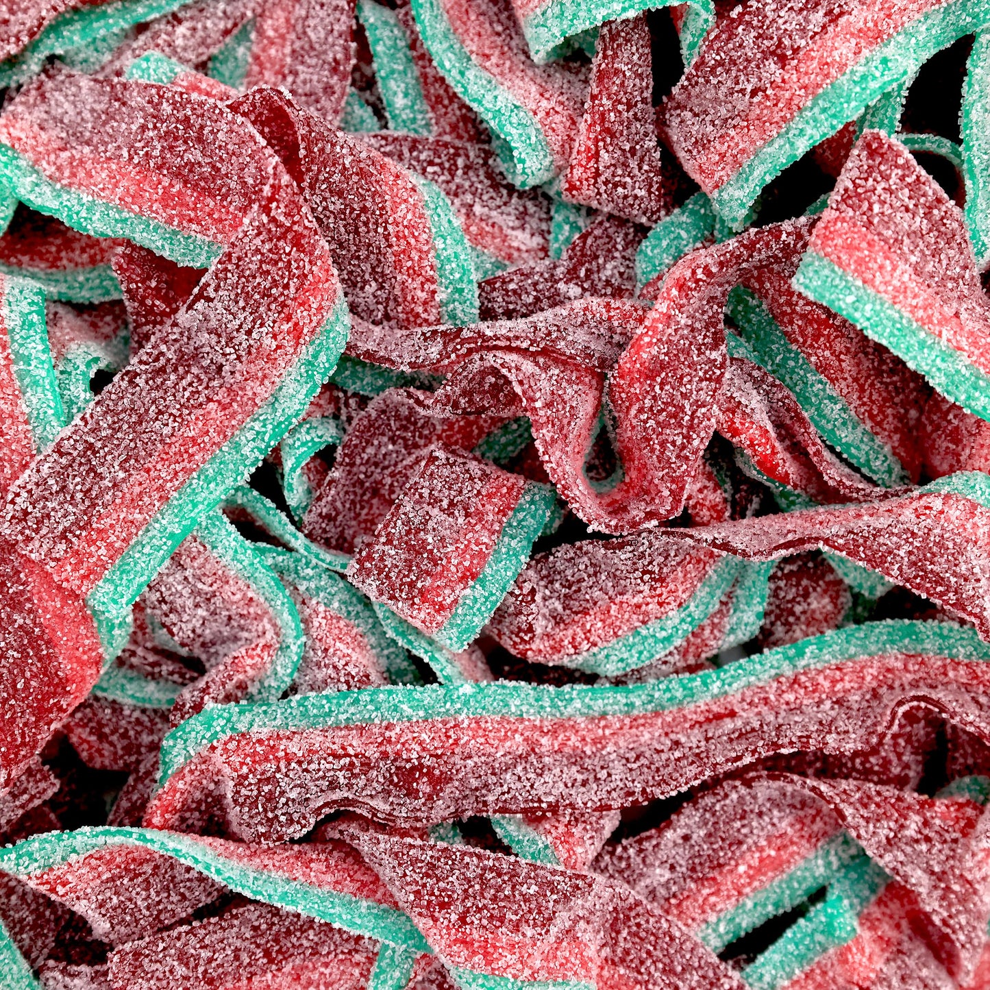 Sour Candy Belts - Candy Sour Strips - 1.3 LB Bulk Candies Sour Belts - Sour Ribbons - Sour Cotton Candy Ribbons - Peanut Free