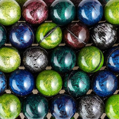 Entervending Bouncy Balls Bulk Little Bowling Ball for Kids and Gumball Machine 50 pcs 32 mm 1.26"