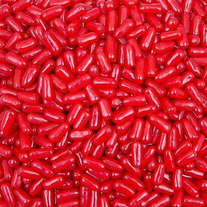 Cinnamon Jelly Candy - 1.8 Lb Hot Cinnamon Candies for Vending - Soft and Chewy Spicy Red Candy for Kids - Gluten Free Candy - Candies in Bulk - Vending Machine Candy