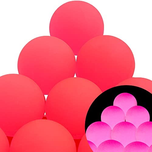 Glow in The Dark Bouncy Balls - 100Pcs Large Bouncy Ball 45mm  Hi Bounce Balls - Halloween Party Favors Balls - Glow Party Bouncing Balls