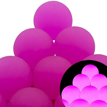 Glow in The Dark Bouncy Balls - 100 Pcs Bouncy Ball 45mm - Super Ball Toys - Hi Bounce Balls - Halloween Party Favors Balls