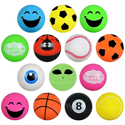 Hard Plastic Balls - 2 Inch Plastic Balls for Kids - 49 mm Self-Vending Toys in Bulk - Assorted Colors - Vending Machine Toys - Classroom Prizes