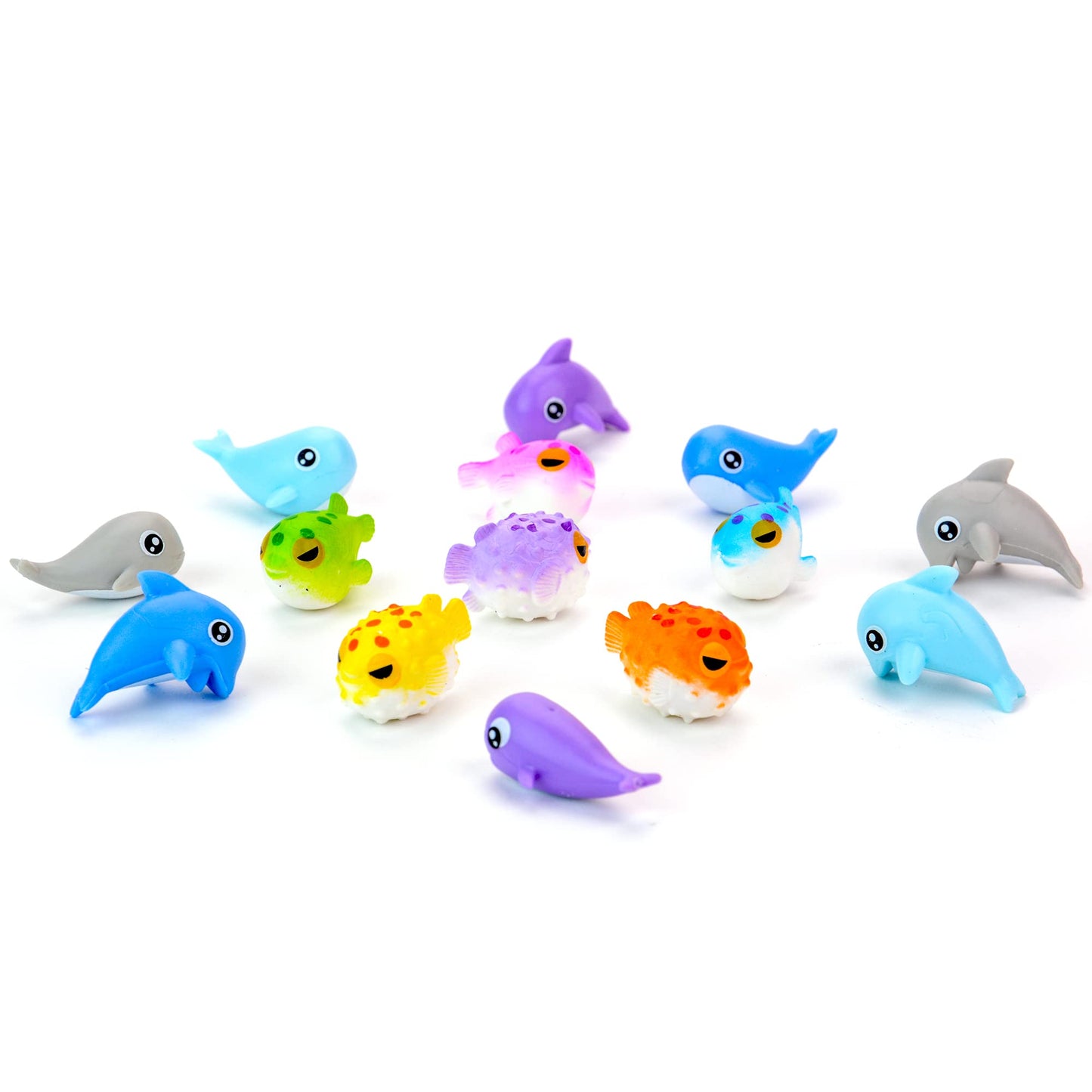 Mini Toys for Kids - Sea Creatures - Easter Egg Fillers - Mini Toys for Boys and Girls - Toys for Goody Bags, Party Favors, Classroom Prizes