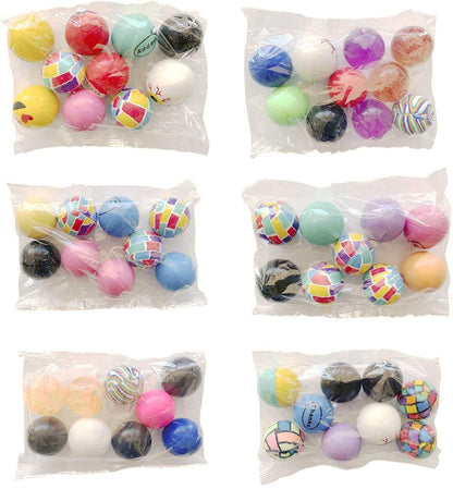 Bouncy Balls - Bouncing Balls Assorted Pack - Bouncy Balls for Kids - Bouncy Ball Toys for Vending Machine - Bouncy Party Favors Balls - Super Balls