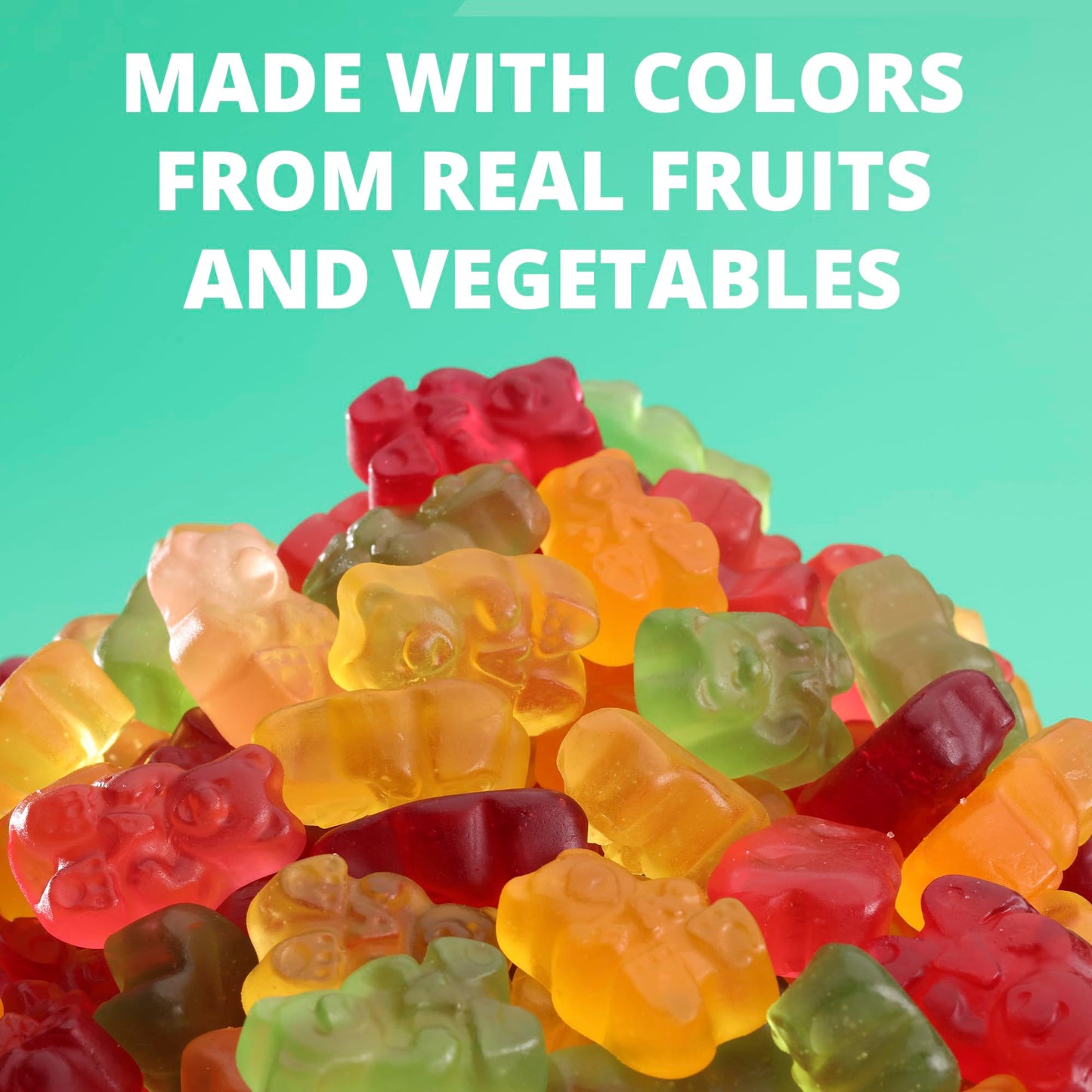 Gummy Bears - Assorted Flavors Sour Candy Gummies in Jar - 12 oz Gummy Bear Mix - Fun and Delicious Gummy Snack