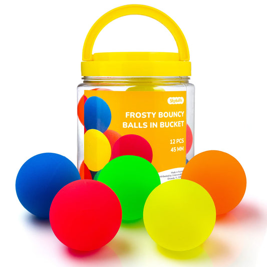 Bounce Balls - 25 mm Little Balls for Kids - Bouncy Balls Party Favors - Gumball Machine Bouncy Balls Bulk Refill