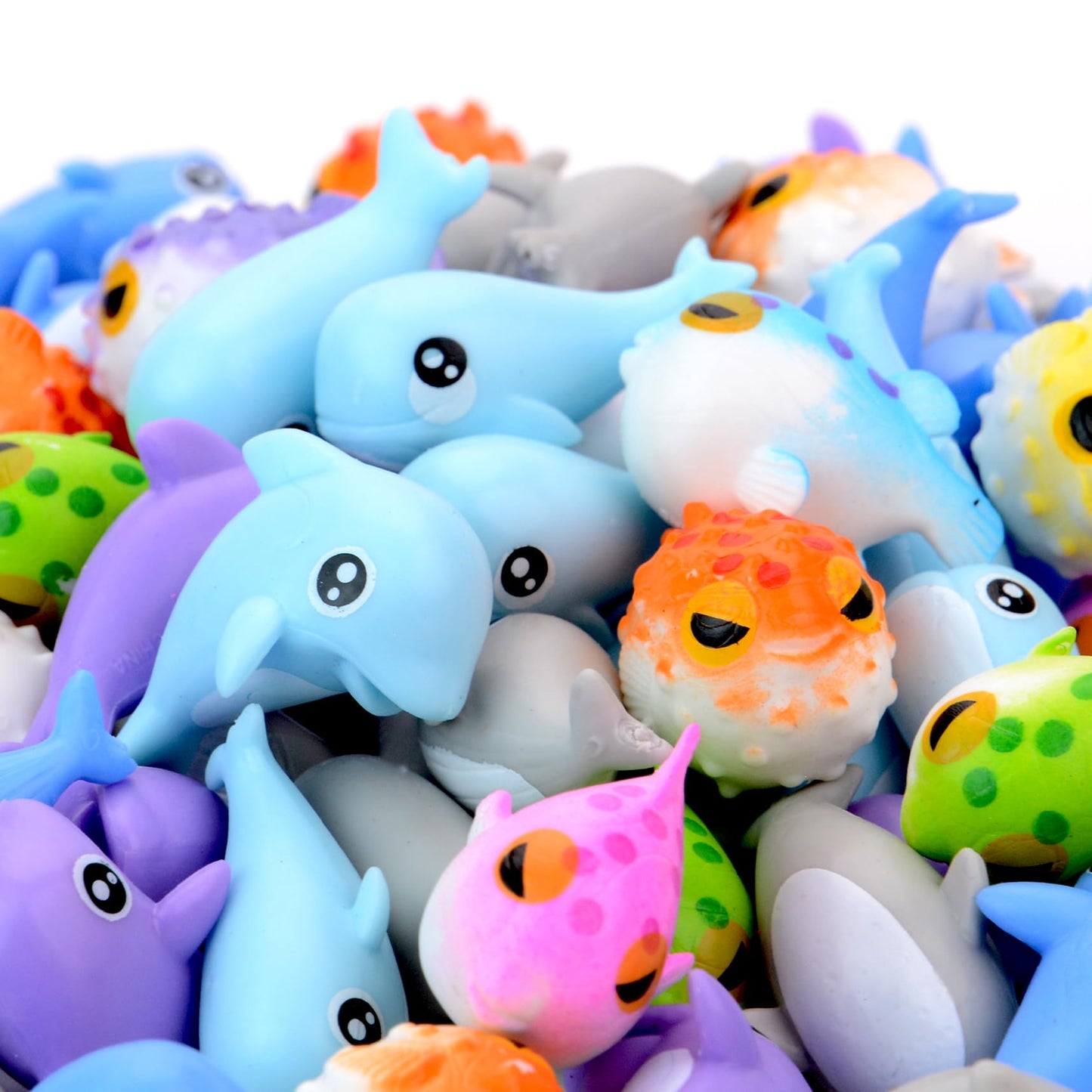 Mini Toys for Kids - Sea Creatures - Easter Egg Fillers - Mini Toys for Boys and Girls - Toys for Goody Bags, Party Favors, Classroom Prizes