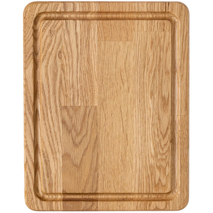 10x8 Inches Small Wood Cutting Board - Oak Cutting Board - Real Wood Cutting Board - Chopping Board for Kitchen - Edge Grain Oak Wood Board