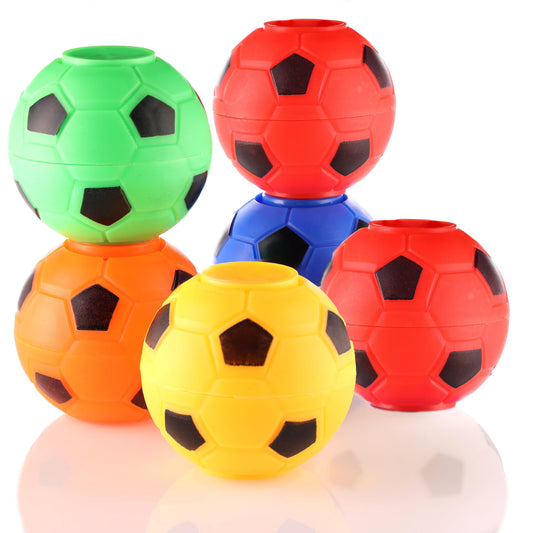 Fidget Spinners - 2 Inch Stress Balls - 36 Pcs Soccer Party Favors - Large Fidget Spinners - Fidget Spinners Bulk - Fidget Spinners for Kids