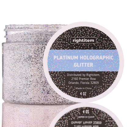 Nail Glitter - 4 Oz Glitter for Crafts - Christmas Glitter - Chunky Glitter for Slime - Face Glitter - Candle Glitter - Body Glitter